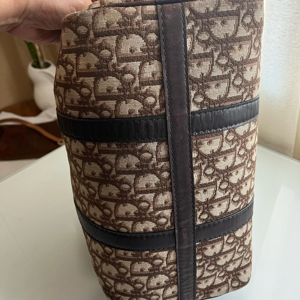 CHRISTIAN DIOR MONOGRAM BROWN VINTAGE TROTTER - Picture 8 of 16